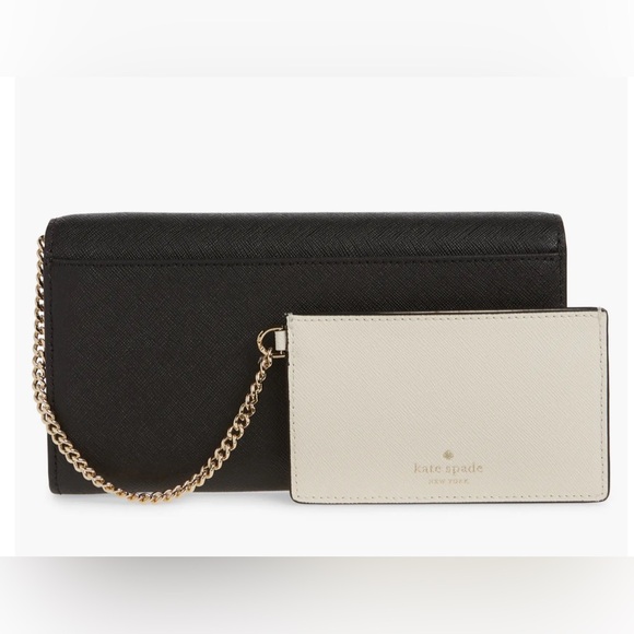 ♠️ Kate spade colorblock continental wallet with removable card wallet. - Picture 2 of 14